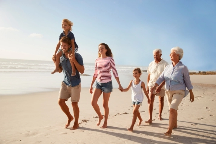 Famille résidence secondaire