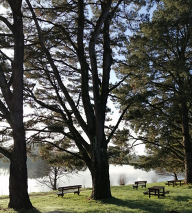 La vallée du lac