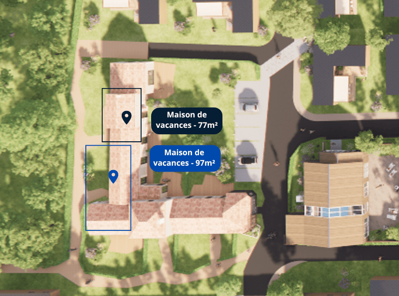 Maisons de vacances Les voiles blanches
