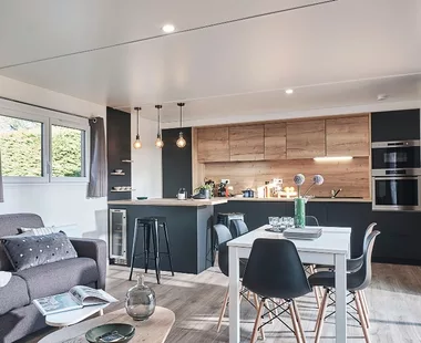 Mobil home moderne dans un domaine résidentiel privé