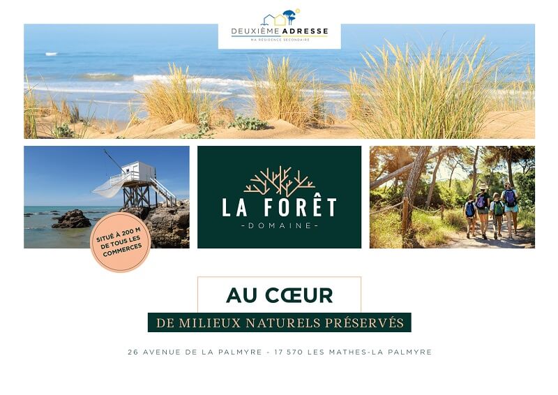 Brochure du domaine résidentiel de loisirs de Charente-Maritime