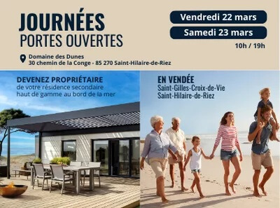 Portes Ouvertes mars 24 – PRL St Hilaire de Riez